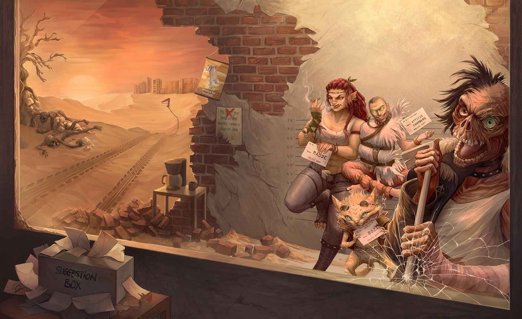 [Commission] Rads&amp;Radicals - Book Cover