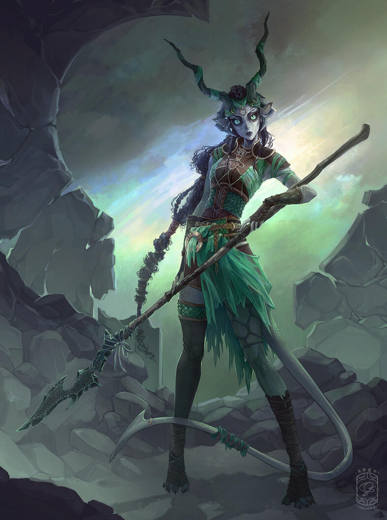 [Commission] Serpentine Bloodrager